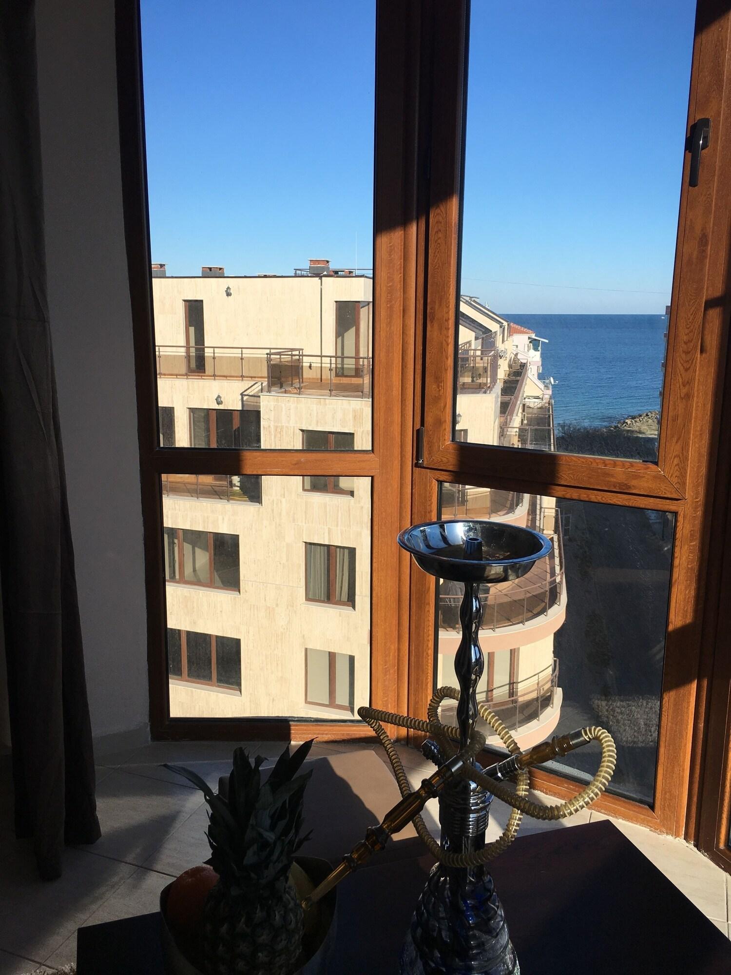Beach Aparthotel Salt Lake Pomorie Exteriör bild